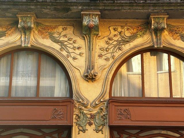 Immeuble Art Nouveau rue Léon Gambetta - Détails - Toulouse