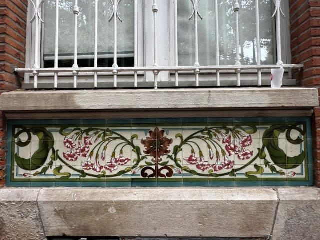Créche et Garderie de la Manufacture des Tabacs Art Nouveau - allée de Brienne - Toulouse - ornement façade