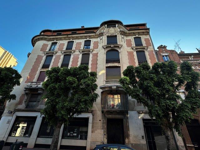 Immeuble Art nouveau rue Ozenne à Toulouse 31000
