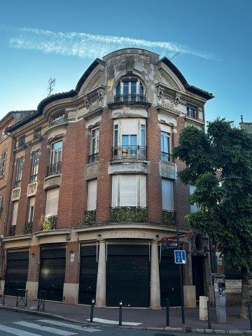 Immeuble Art Nouveau angle grande rue Nazareth et rue Ozenne - Toulouse