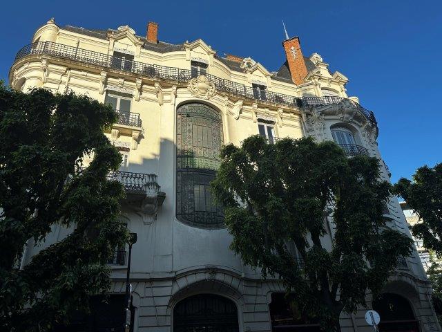 Immeuble Art Nouveau rue Ozenne - vitraux - Toulouse