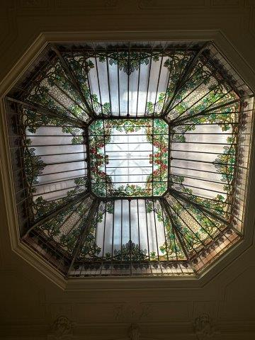 Immeuble Art Nouveau Toulouse - rue de Metz - Grand Hôtel - Verrière