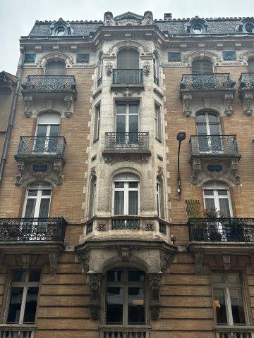 Immeuble Art Nouveau - rue du Languedoc - bow-window