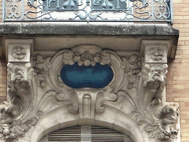 Immeuble Art Nouveau - rue du Languedoc détail