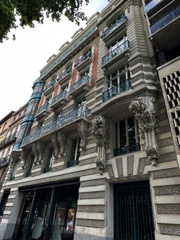 Immeuble art nouveau - Immeuble Doat boulevard Carnot - Toulouse