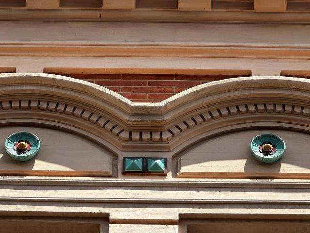 Maison Art Nouveau rue Volta Toulouse détails