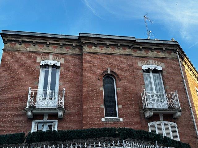 Maison Art nouveau - angle rue des Chalets et rue de la Balance - Toulouse