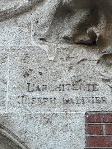 Immeuble Art Nouveau - rue Jean Suau - architecte Joseph Galinier - Immeuble Mazelié