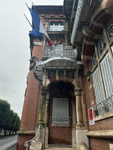 Maison Art Nouveau allées Frédéric Mistral - entrée maison Dalet - Toulouse