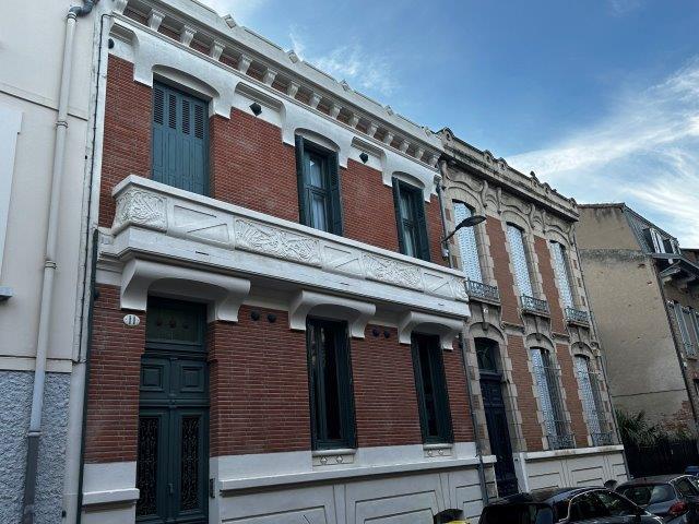Singularité de l Art nouveau - rue Perbosc - Toulouse