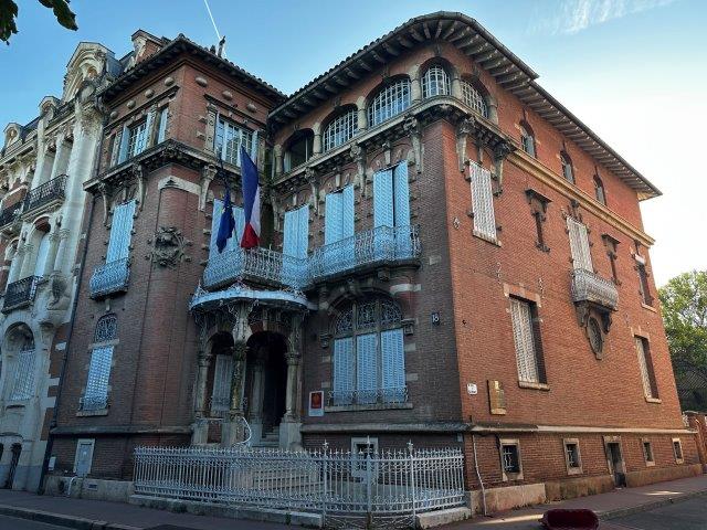 Maison Art Nouveau Toulouse allées Frédéric Mistral - abrite le Conseil économique et social