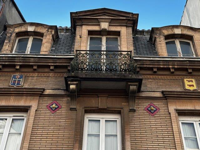 Maison bourgeoise rue de la Balance - détail art nouveau - Toulouse 31000