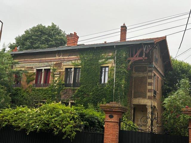 Maison Art Nouveau rue Bégué David - Toulouse