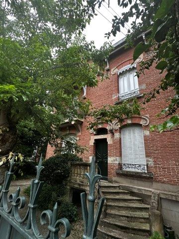 Maison Art Nouveau rue Bégué David - Toulouse quartier Busca