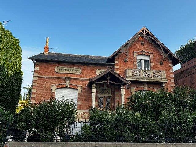 Villa Art Nouveau rue Georges Picot - maison Camel Toulouse 31