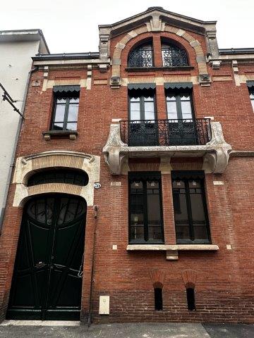 Maison Art Nouveau Toulouse rue Joly