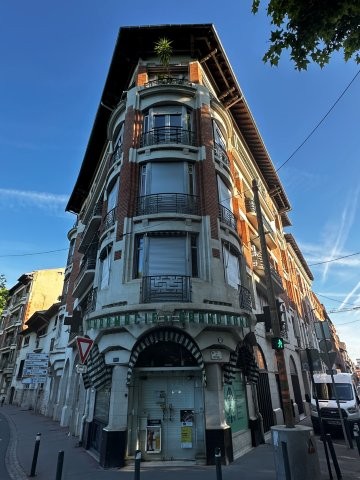 Immeuble Art Déco Angle rue des Potiers et Grand Rond - Square Boulingrin - Immeuble Jourdet Toulouse