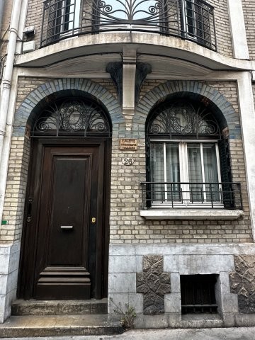 Maison Art Déco - Maison Pilette - rue d Aubuisson - porte d entrée - Toulouse