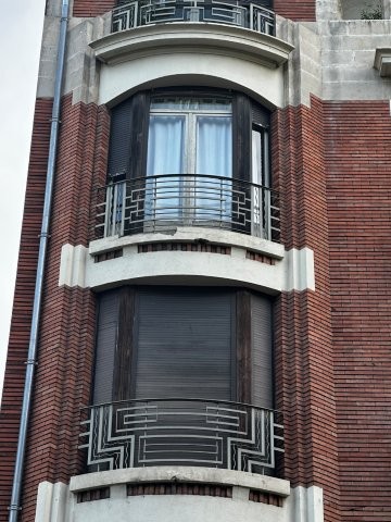 Immeuble Art Déco Grand Rond - Square Boulingrin - fenêtre - Immeuble Valette Toulouse Immeuble Art Déco Grand Rond - Square Boulingrin - fenêtre - Immeuble Valette Toulouse