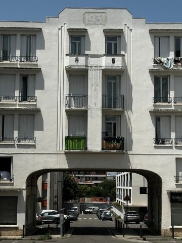 Cité Bonnefoy art Déco rue Jean Aicard ou cité des Cheminots - Toulouse architecte Jean Montariol