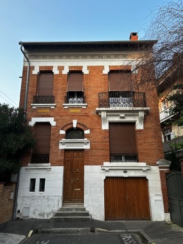 Maison Art Déco rue de Coulmiers - Toulouse
