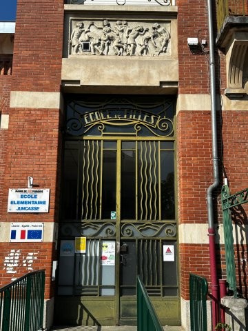 Ecole élémentaire Juncasse art déco avenue Louis Plana Toulouse - archi Jean Montariol