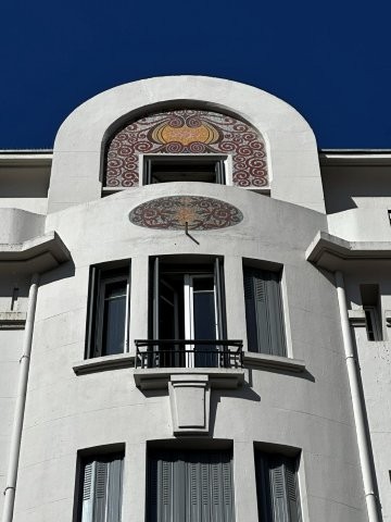 Immeuble Art-Déco Toulouse, rue du Férétra - La cité du Calvaire - mosaïques