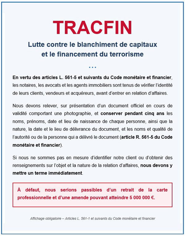 Procédure TRACFIN